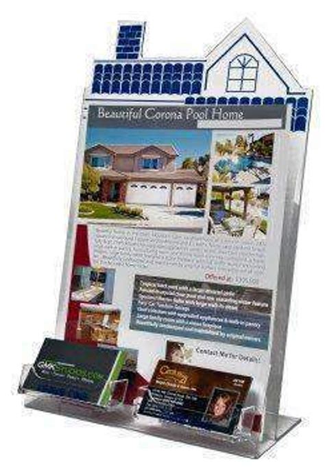 real estate brochure holders